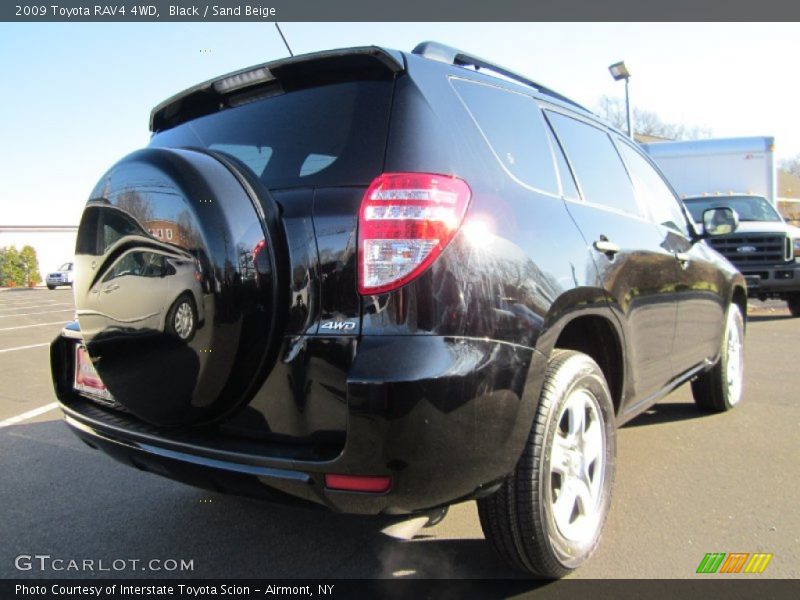 Black / Sand Beige 2009 Toyota RAV4 4WD
