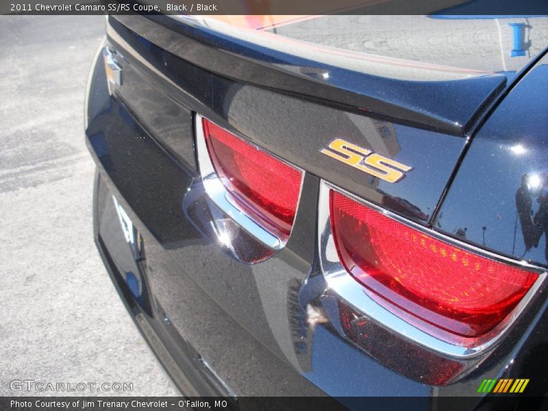 Black / Black 2011 Chevrolet Camaro SS/RS Coupe