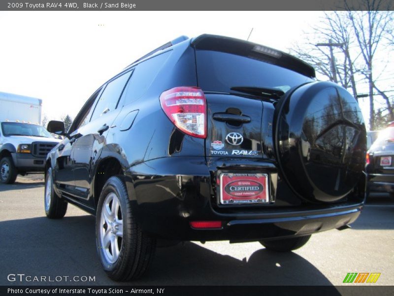 Black / Sand Beige 2009 Toyota RAV4 4WD