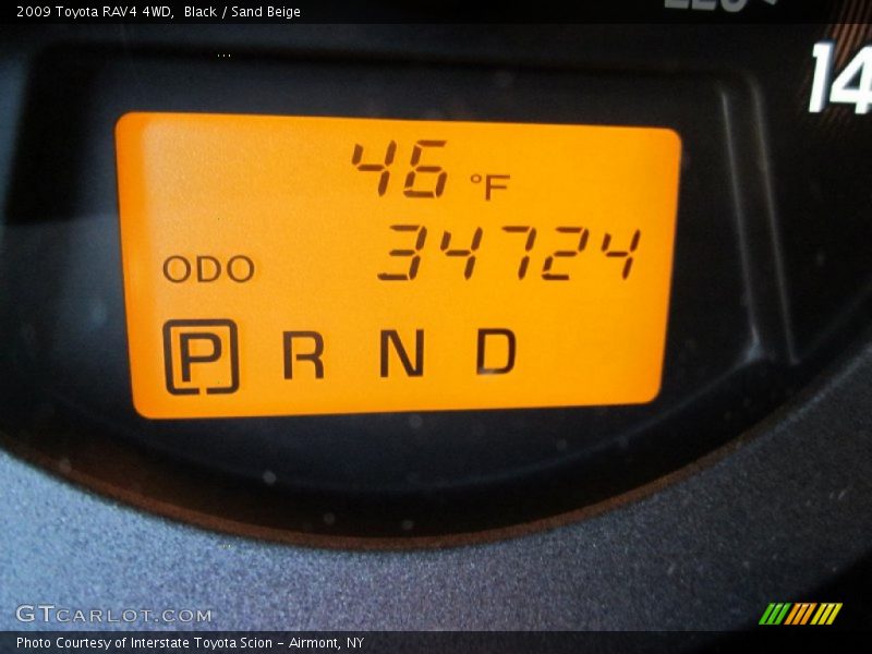 Black / Sand Beige 2009 Toyota RAV4 4WD