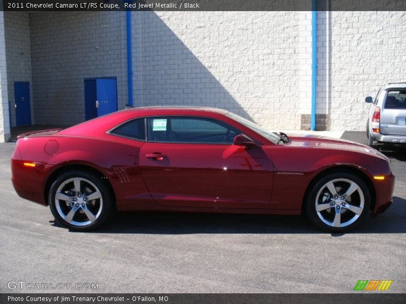 Red Jewel Metallic / Black 2011 Chevrolet Camaro LT/RS Coupe