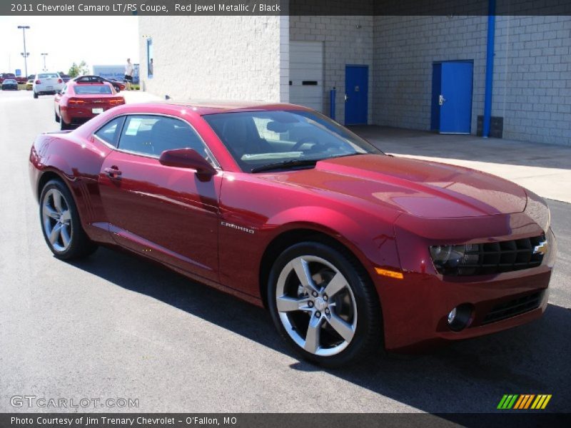 Red Jewel Metallic / Black 2011 Chevrolet Camaro LT/RS Coupe