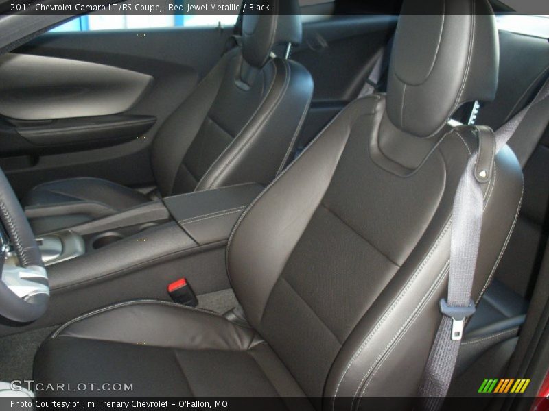 Red Jewel Metallic / Black 2011 Chevrolet Camaro LT/RS Coupe