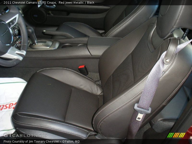 Red Jewel Metallic / Black 2011 Chevrolet Camaro LT/RS Coupe
