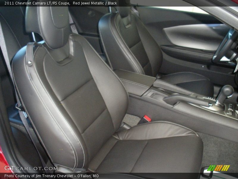Red Jewel Metallic / Black 2011 Chevrolet Camaro LT/RS Coupe