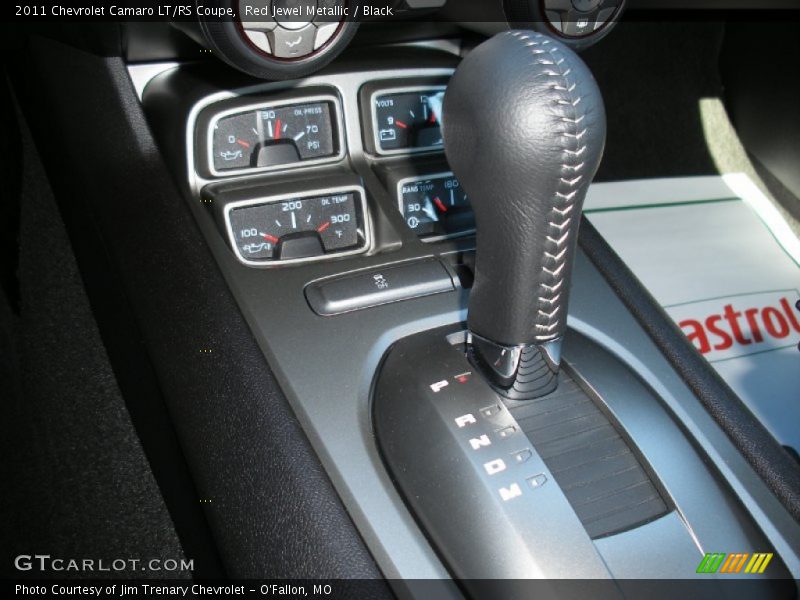 Red Jewel Metallic / Black 2011 Chevrolet Camaro LT/RS Coupe
