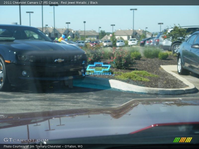 Red Jewel Metallic / Black 2011 Chevrolet Camaro LT/RS Coupe