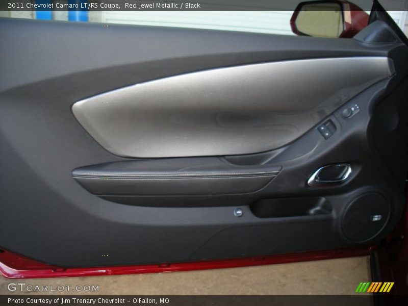 Red Jewel Metallic / Black 2011 Chevrolet Camaro LT/RS Coupe