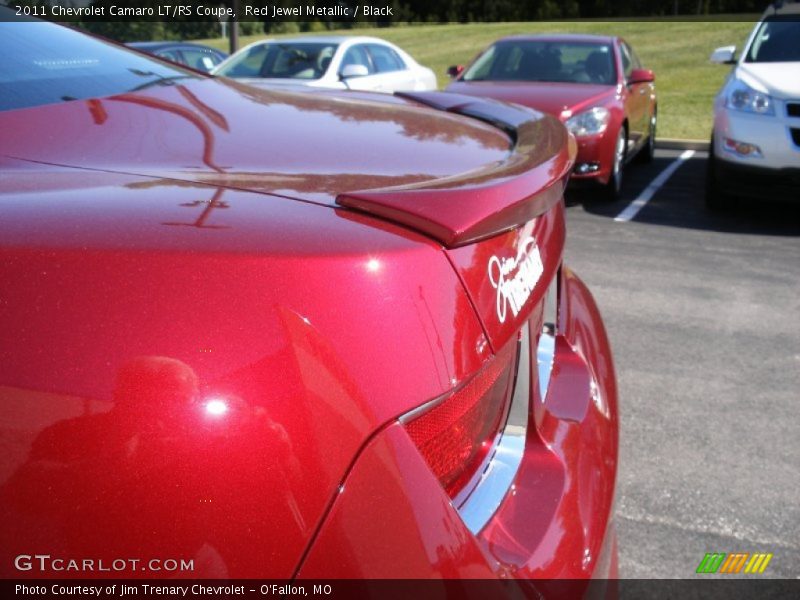 Red Jewel Metallic / Black 2011 Chevrolet Camaro LT/RS Coupe