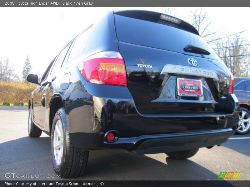 Black / Ash Gray 2008 Toyota Highlander 4WD