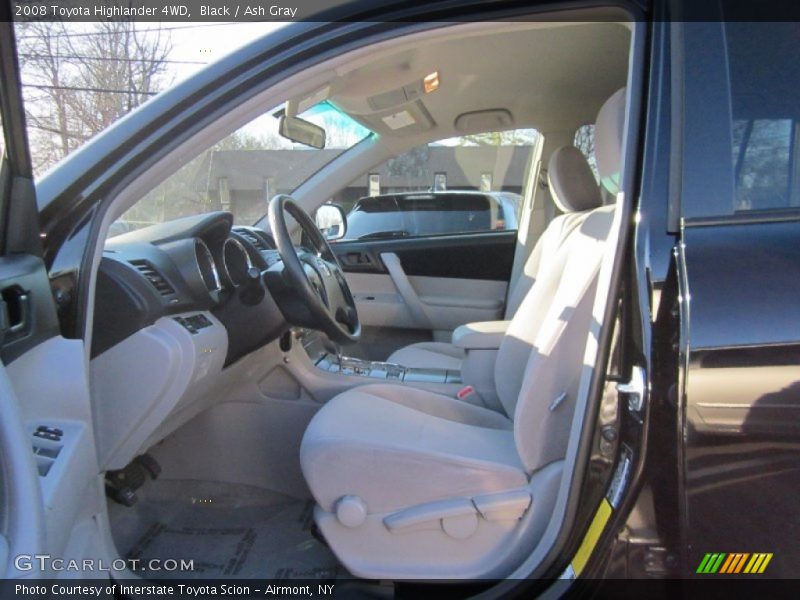Black / Ash Gray 2008 Toyota Highlander 4WD