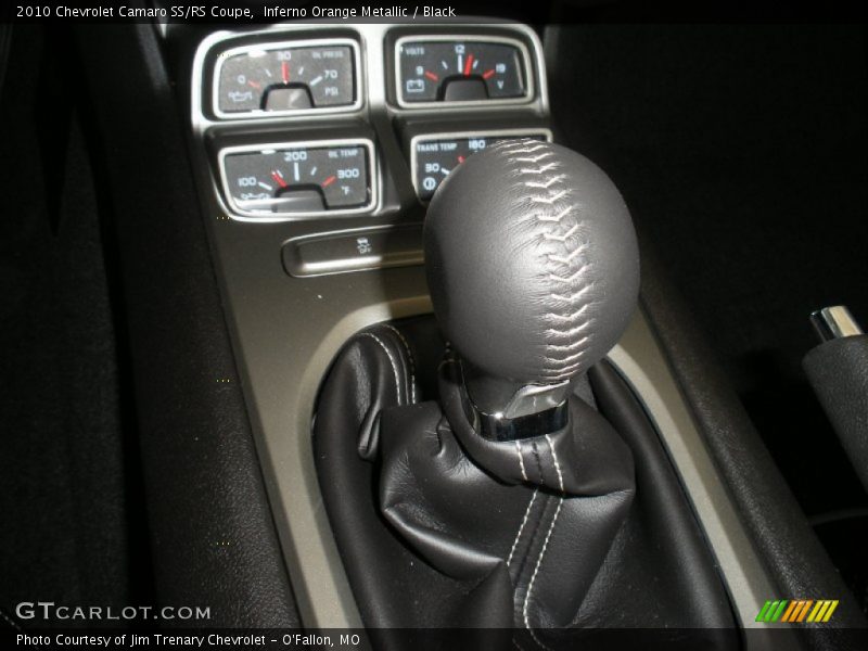 Inferno Orange Metallic / Black 2010 Chevrolet Camaro SS/RS Coupe