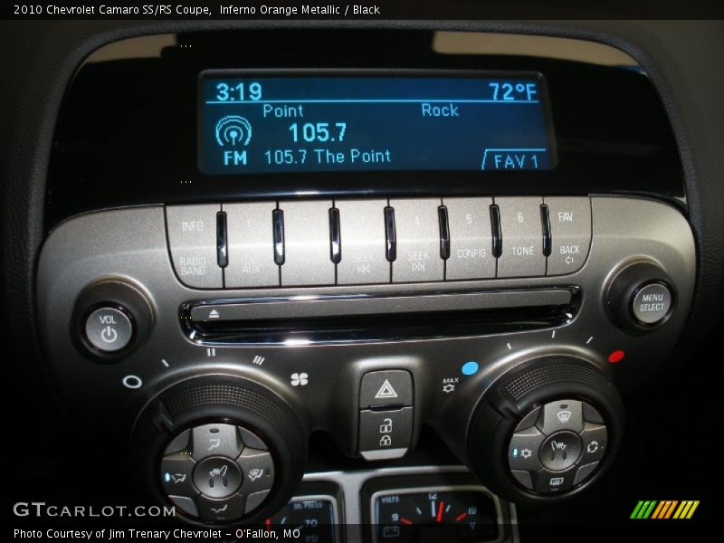 Inferno Orange Metallic / Black 2010 Chevrolet Camaro SS/RS Coupe