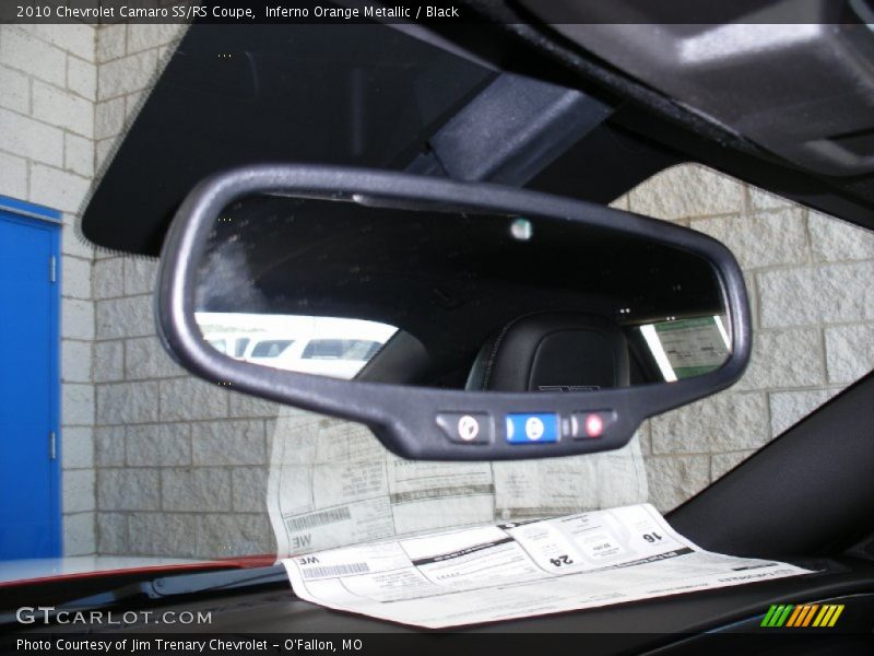 Inferno Orange Metallic / Black 2010 Chevrolet Camaro SS/RS Coupe