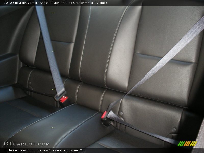 Inferno Orange Metallic / Black 2010 Chevrolet Camaro SS/RS Coupe