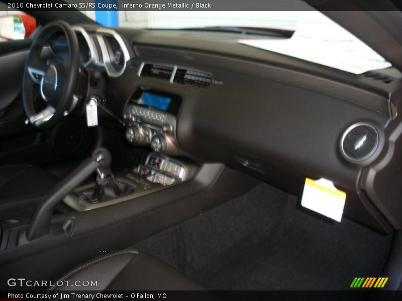 Inferno Orange Metallic / Black 2010 Chevrolet Camaro SS/RS Coupe