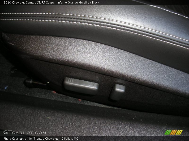 Inferno Orange Metallic / Black 2010 Chevrolet Camaro SS/RS Coupe
