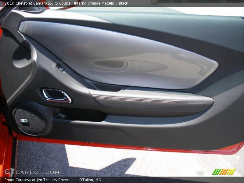 Inferno Orange Metallic / Black 2010 Chevrolet Camaro SS/RS Coupe