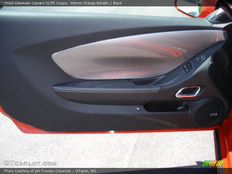 Inferno Orange Metallic / Black 2010 Chevrolet Camaro SS/RS Coupe