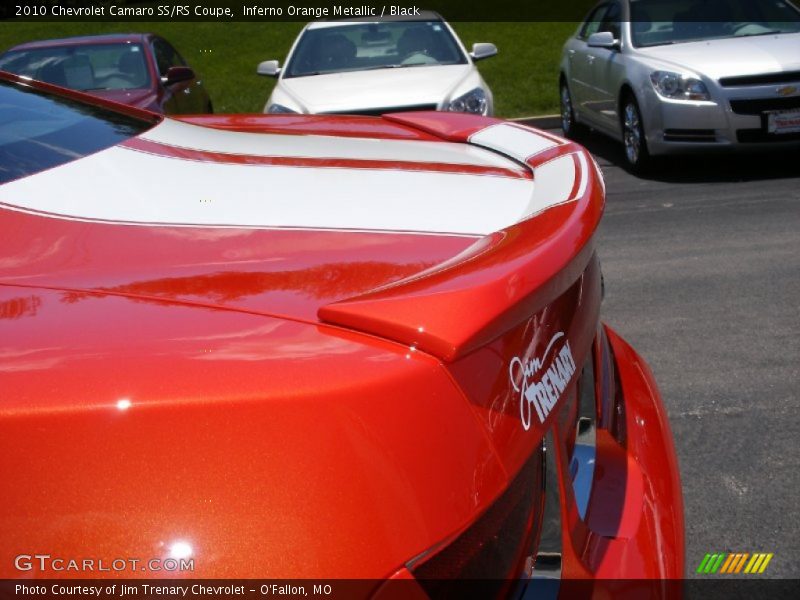 Inferno Orange Metallic / Black 2010 Chevrolet Camaro SS/RS Coupe