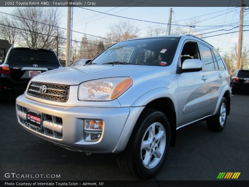 Titanium Metallic / Gray 2002 Toyota RAV4 4WD