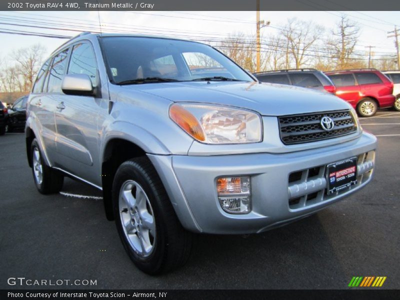 Titanium Metallic / Gray 2002 Toyota RAV4 4WD
