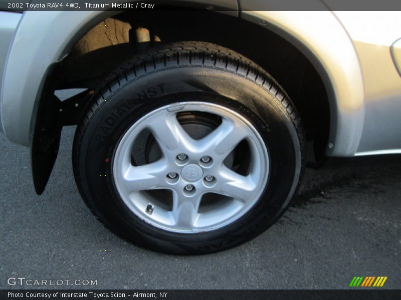Titanium Metallic / Gray 2002 Toyota RAV4 4WD