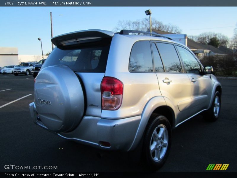 Titanium Metallic / Gray 2002 Toyota RAV4 4WD