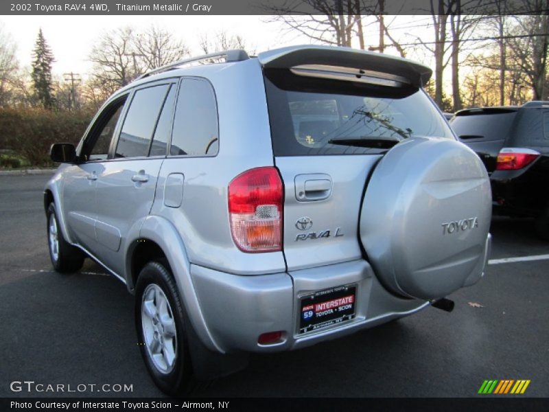 Titanium Metallic / Gray 2002 Toyota RAV4 4WD