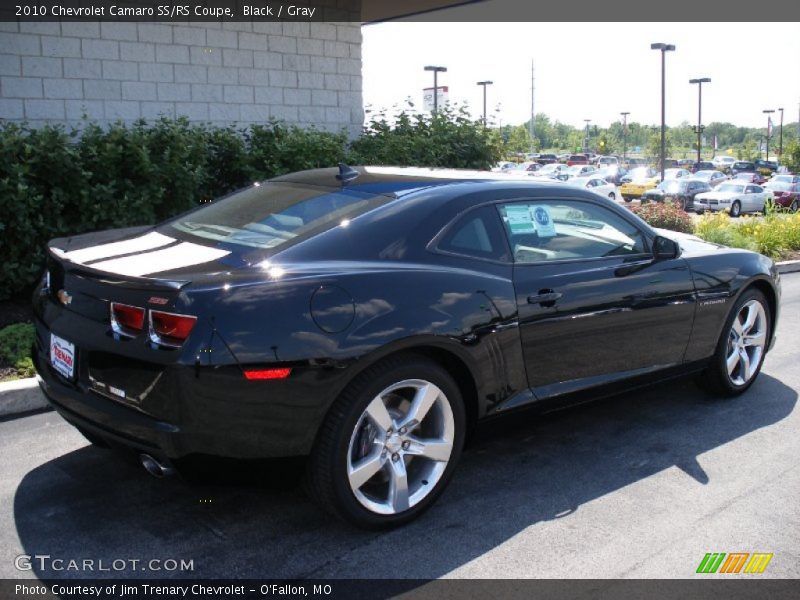 Black / Gray 2010 Chevrolet Camaro SS/RS Coupe
