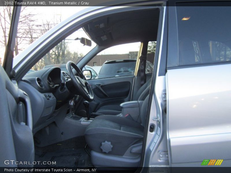 Titanium Metallic / Gray 2002 Toyota RAV4 4WD