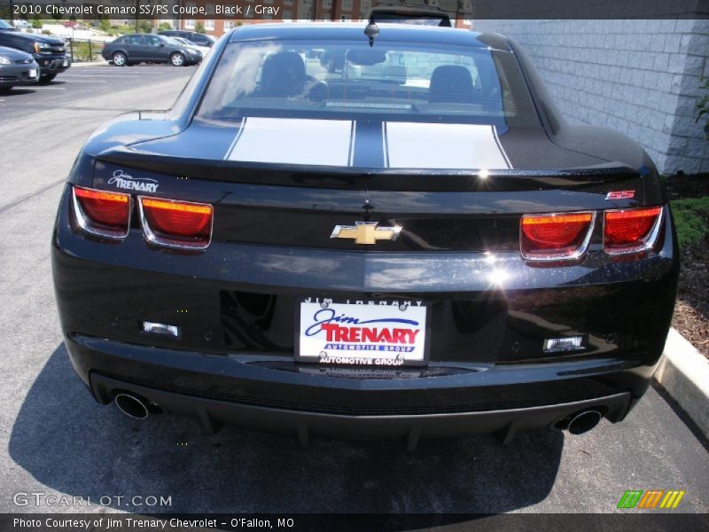 Black / Gray 2010 Chevrolet Camaro SS/RS Coupe