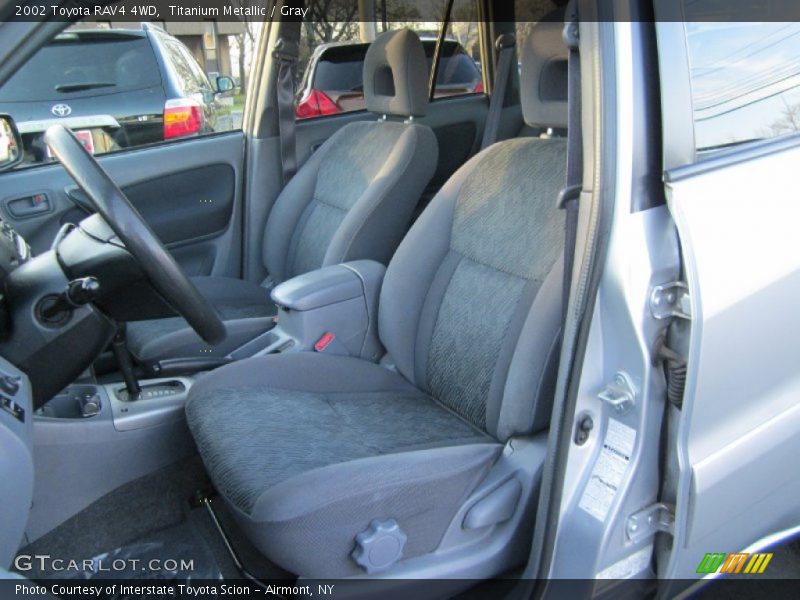 Titanium Metallic / Gray 2002 Toyota RAV4 4WD