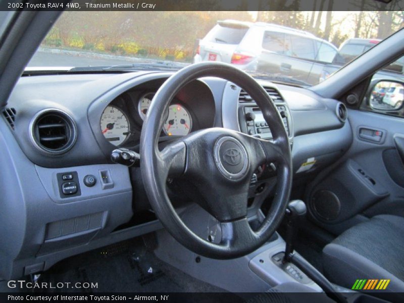 Titanium Metallic / Gray 2002 Toyota RAV4 4WD