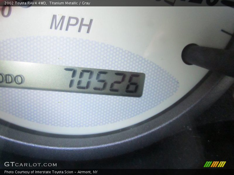 Titanium Metallic / Gray 2002 Toyota RAV4 4WD