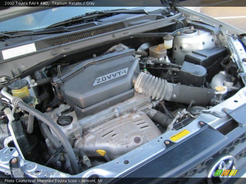 Titanium Metallic / Gray 2002 Toyota RAV4 4WD