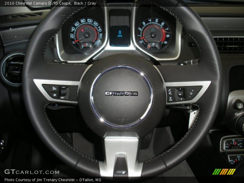Black / Gray 2010 Chevrolet Camaro SS/RS Coupe