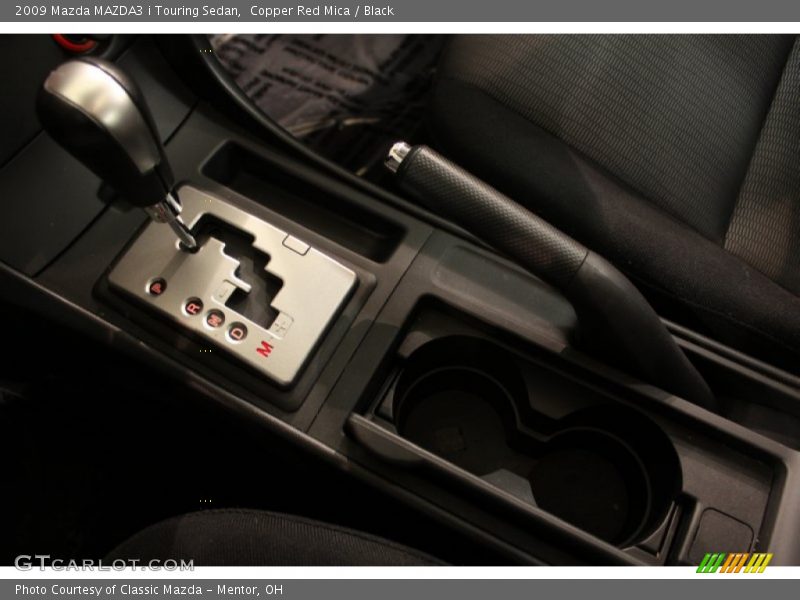 Copper Red Mica / Black 2009 Mazda MAZDA3 i Touring Sedan