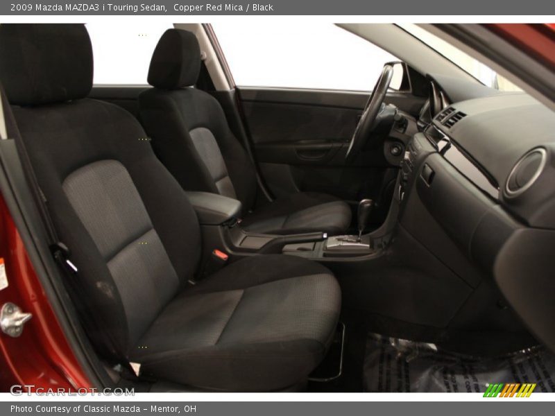 Copper Red Mica / Black 2009 Mazda MAZDA3 i Touring Sedan
