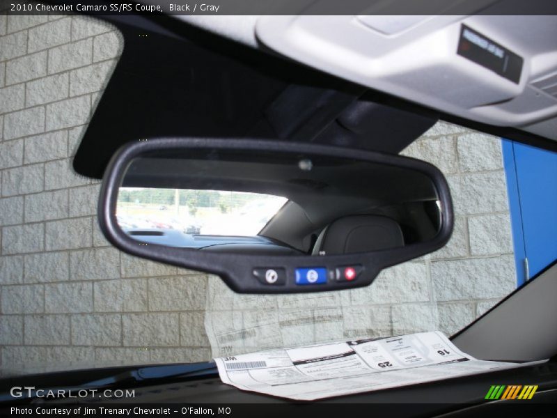 Black / Gray 2010 Chevrolet Camaro SS/RS Coupe