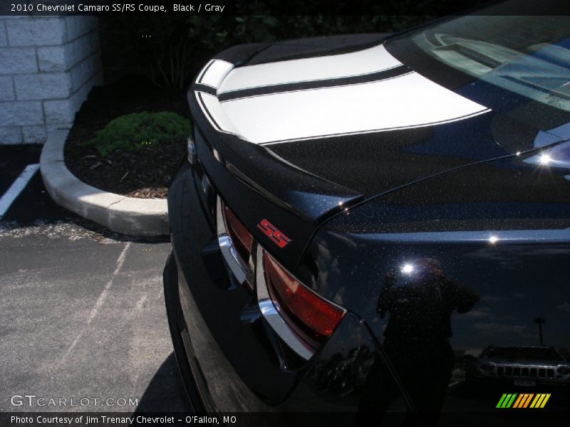 Black / Gray 2010 Chevrolet Camaro SS/RS Coupe