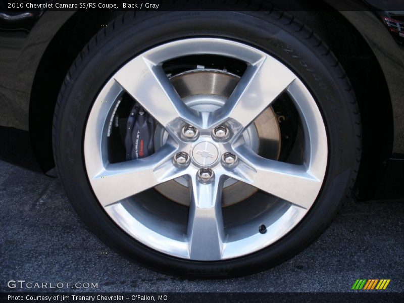 Black / Gray 2010 Chevrolet Camaro SS/RS Coupe