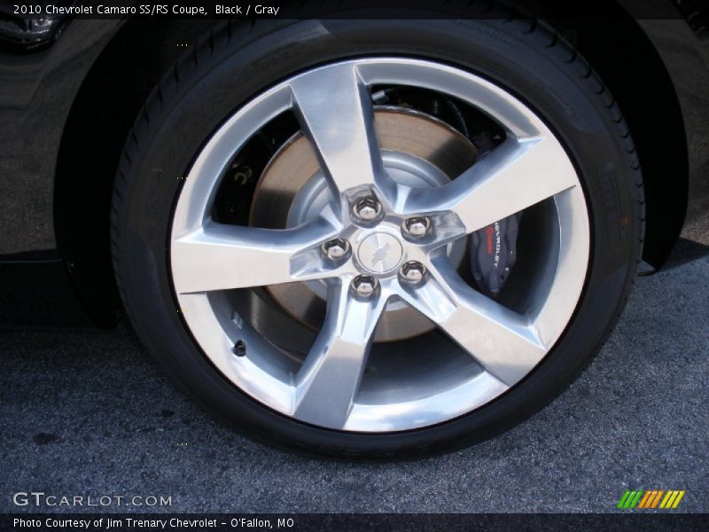 Black / Gray 2010 Chevrolet Camaro SS/RS Coupe