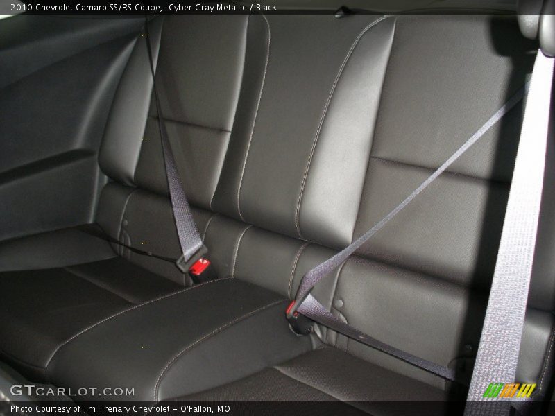 Cyber Gray Metallic / Black 2010 Chevrolet Camaro SS/RS Coupe