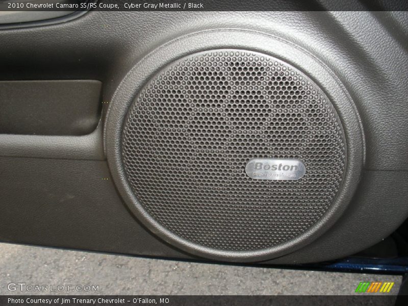 Cyber Gray Metallic / Black 2010 Chevrolet Camaro SS/RS Coupe