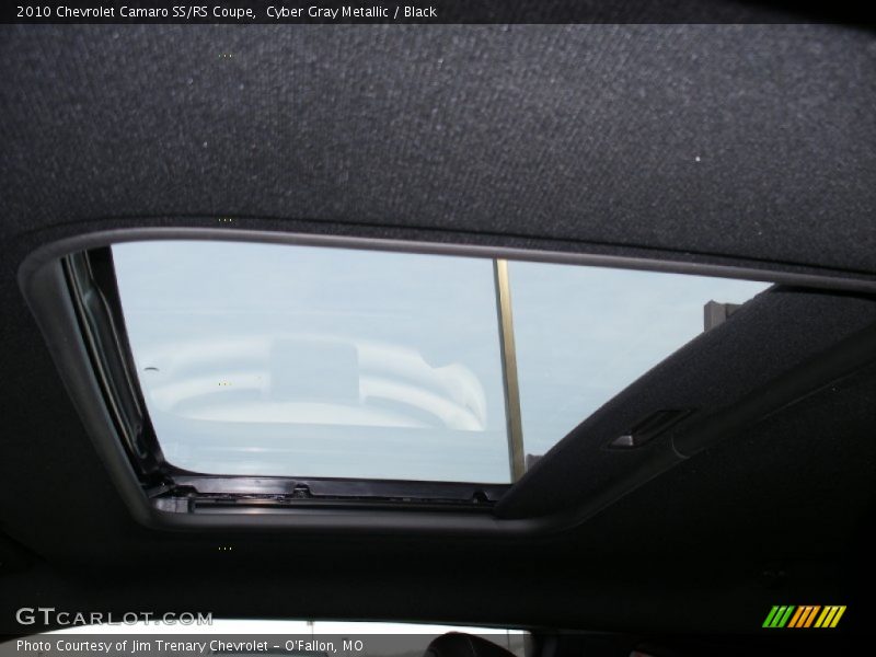 Cyber Gray Metallic / Black 2010 Chevrolet Camaro SS/RS Coupe