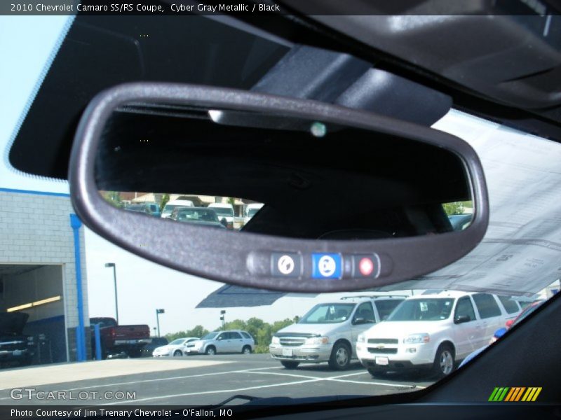 Cyber Gray Metallic / Black 2010 Chevrolet Camaro SS/RS Coupe