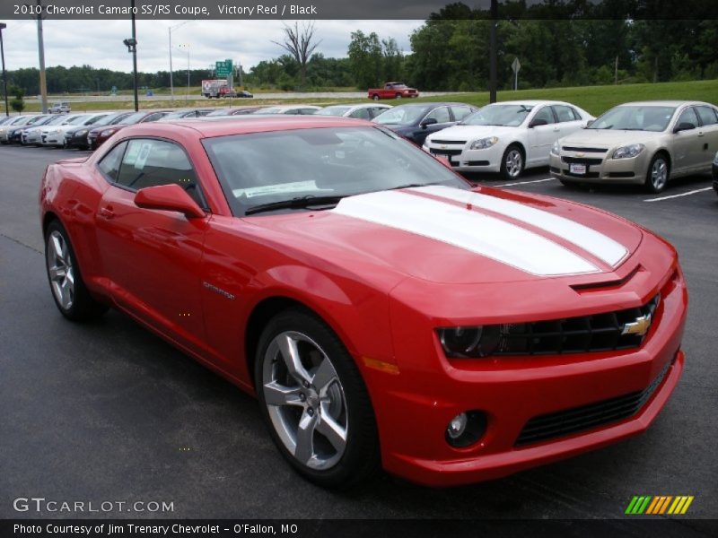 Front 3/4 View of 2010 Camaro SS/RS Coupe