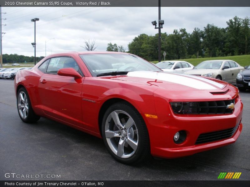Victory Red / Black 2010 Chevrolet Camaro SS/RS Coupe