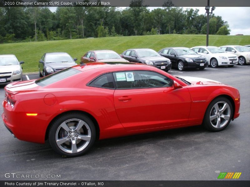 Victory Red / Black 2010 Chevrolet Camaro SS/RS Coupe